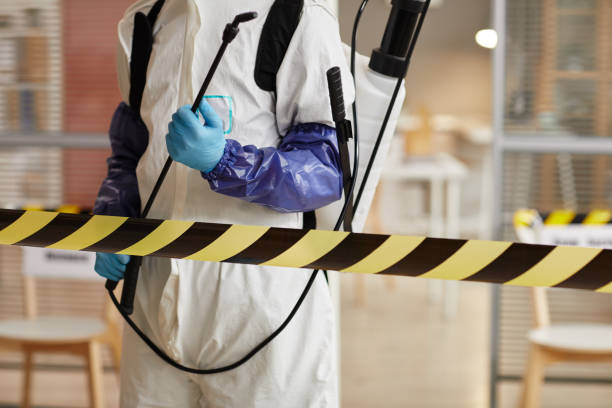 Professional Blood Cleanup technician working in Gillett, WI